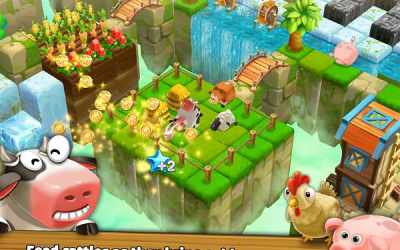 Cube Skyland: Farm Craft [ВЗЛОМ много денег] скриншот 4