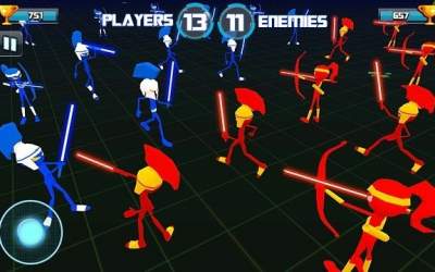 Скачать Wars of Star: Stick Warriors [ВЗЛОМ: Много монет / драгоценных камней]