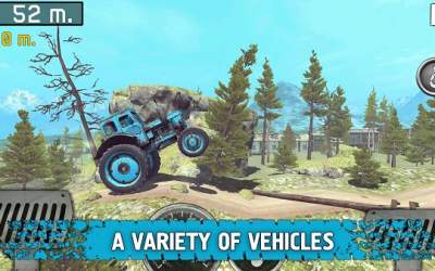 Ride to hill: Offroad Hill Climb скриншот 4