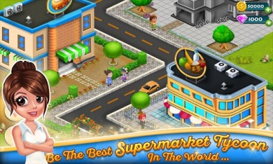 Супермаркет Tycoon (МОД, много денег и алмазов) скриншот 7