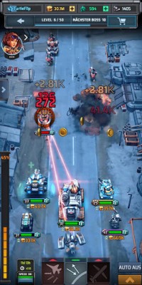 Idle War – Tank Tycoon screenshot №2