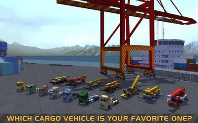 Truck & Crane SIM: Грузовое судно screenshot №1