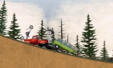 Stickman Downhill - Motocross [ВЗЛОМ Все разблокировано] v 3.5