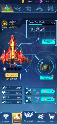 NOVA: Fantasy Airforce 2050 screenshot №2