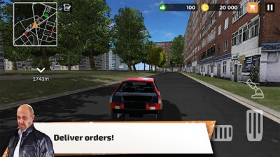 Big City Wheels - Симулятор курьера screenshot №6