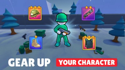 Stickman of Wars: RPG Shooter screenshot №5