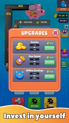 Gear Clicker (ВЗЛОМ, Много Денег) screenshot №5