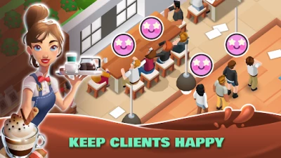Idle Coffee Shop Tycoon [ВЗЛОМ: Много Денег] screenshot №8