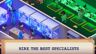 Idle Crime Detective Tycoon (ВЗЛОМ, Много денег) screenshot №4