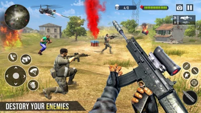 US Counter Attack FPS Gun Strike Shooting Games (ВЗЛОМ, много денег) screenshot №7