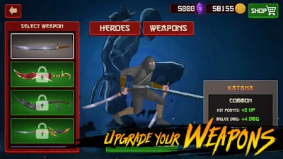 Ninja’s Dungeon (ВЗЛОМ, много денег/нет рекламы) screenshot №3