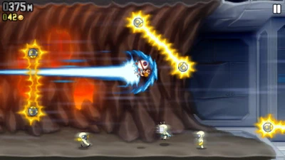 Jetpack Joyride 2: Bullet Rush (ВЗЛОМ, много денег) screenshot №2