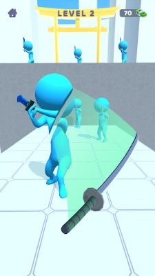 Sword Play! Мастер Клинка 3D (ВЗЛОМ Все Скины) screenshot №3