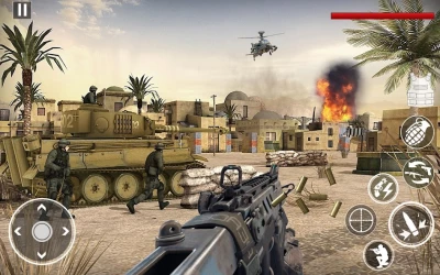 World War Pacific Gun Games screen 1
