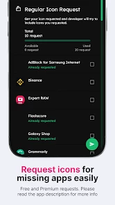 Vera Icon Pack: shapeless icon screen 6