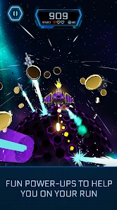 Galaxy Swirl: Hexa Endless Run screen 4