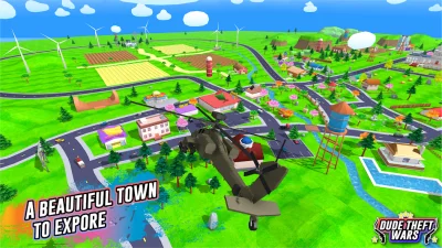 Dude Theft Wars Shooting Games screenshot №7
