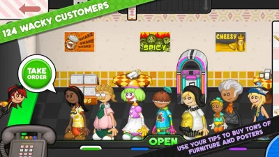 Papa's Cheeseria To Go! screenshot №8