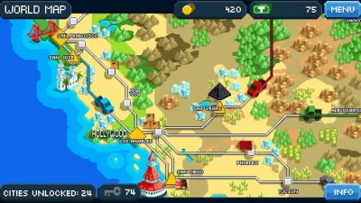 Pocket Trucks Route Evolution screen 2