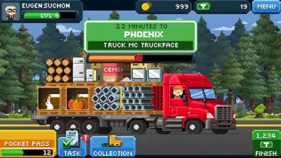 Pocket Trucks Route Evolution screen 6