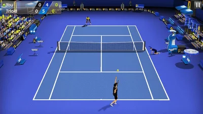 Теннис пальцем 3D - Tennis screenshot №2