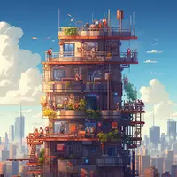 Tiny Tower [ВЗЛОМ много денег] v 3.6.6