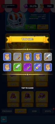 Skull Hero: XP Farm RPG взлом screen 2